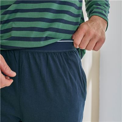 Pyjama homme jersey rayé - BECQUET CRÉATION