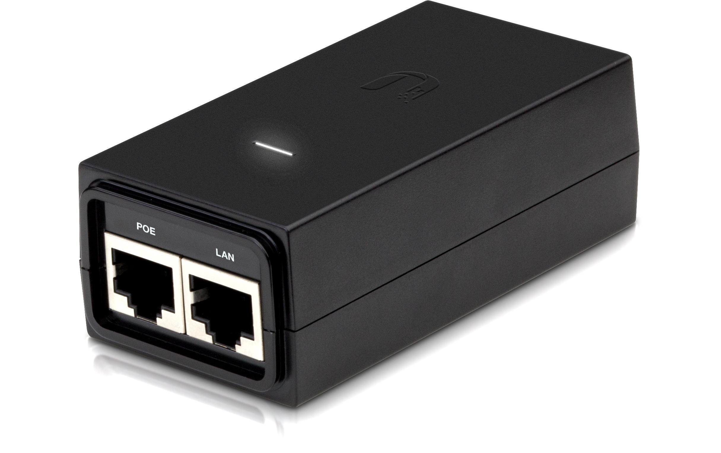 PoE Injector POE-24-12W-G 24 Volt GE passiv, 12 WattPower over Ethernet Adapter: Stromversorgung für netzwerkfähige Geräte