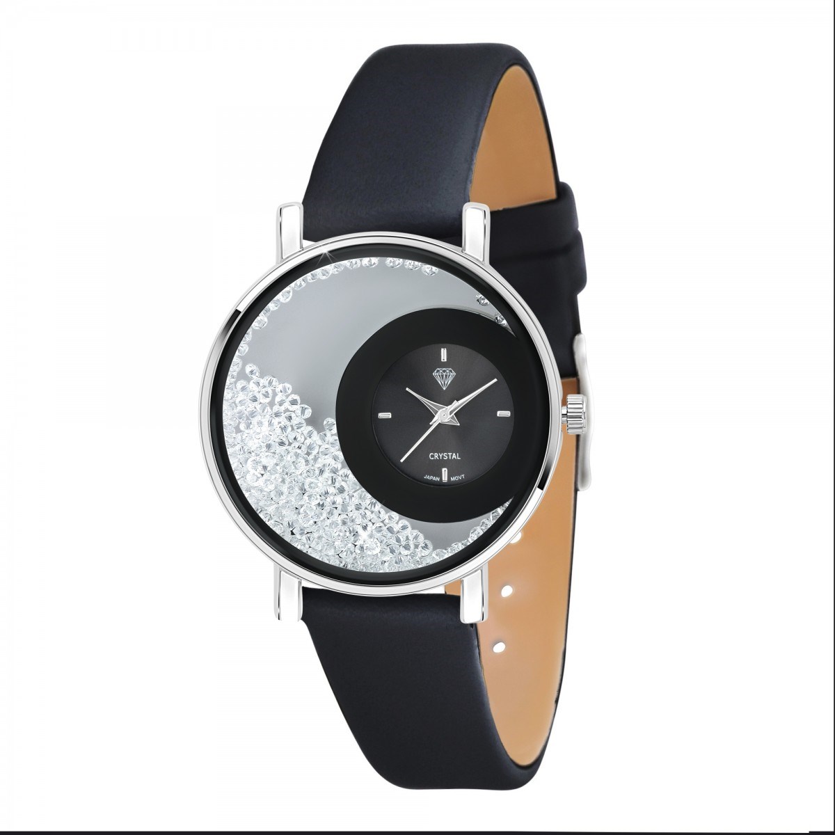 Montre Aude élégante ornée de Cristaux scintillants SC Crystal