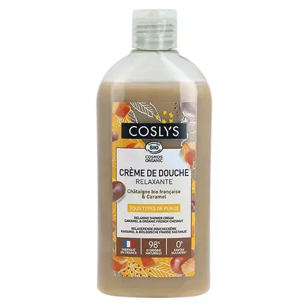 Creme de Banho Relaxante Coslys Castanha-Caramelo 250ml