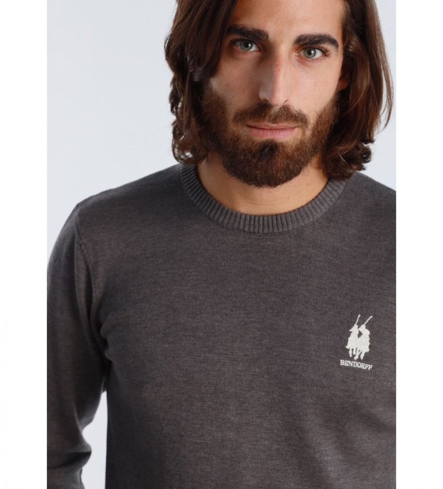 Camisa de gola redonda Bendorff