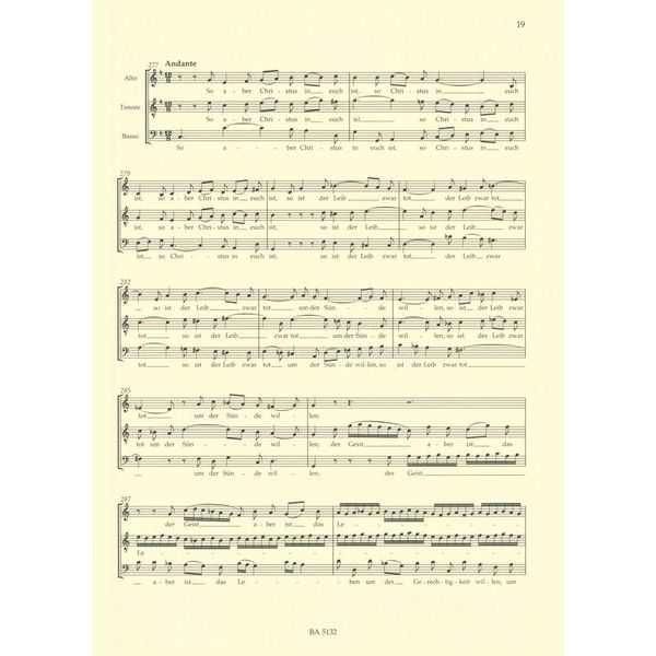 Bärenreiter Bach Jesu, meine Freude