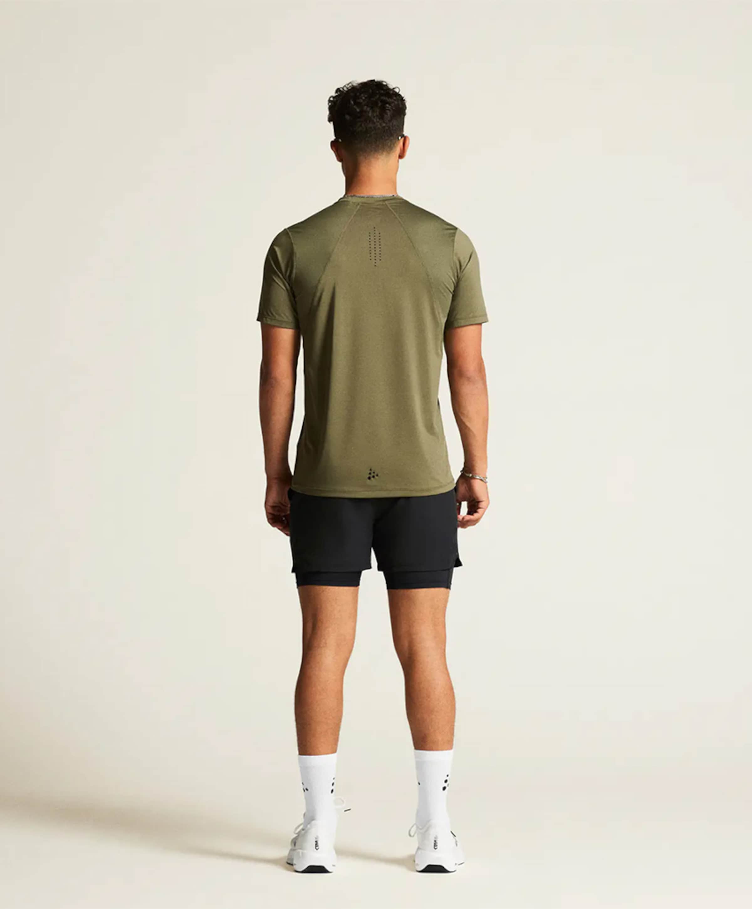 Craft Heren t-shirt groen