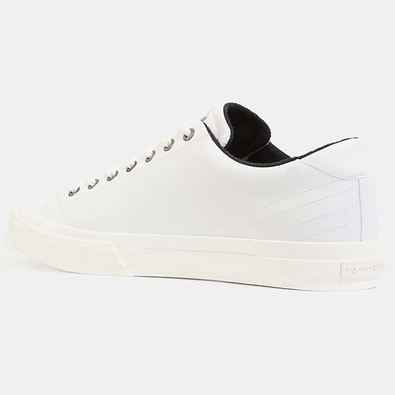 Tommy Hilfiger Baskets en Cuir Vulc Street low blanches