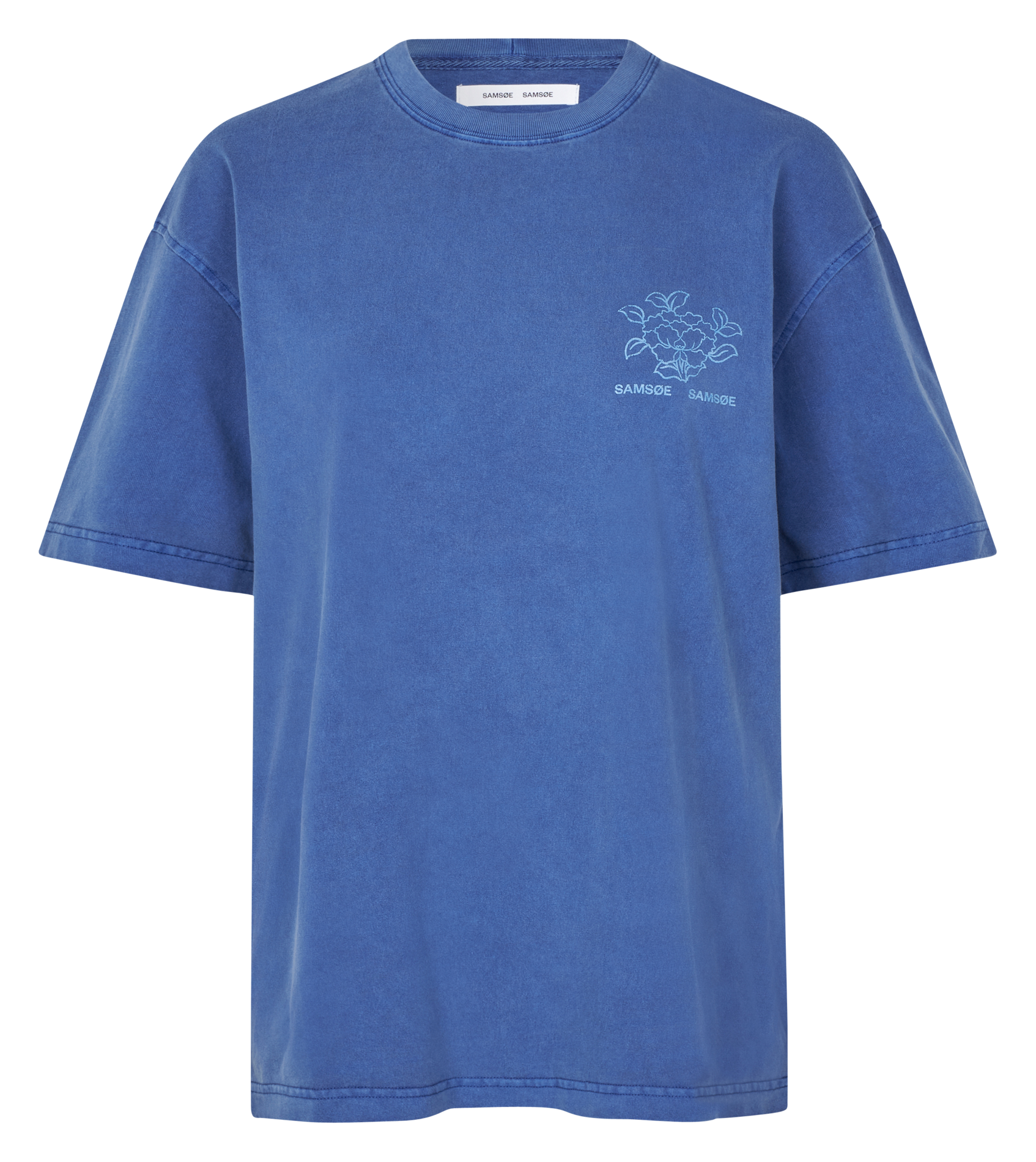 SAPOETRY - Tee-shirt manches courtes imprimé en coton | Blanc