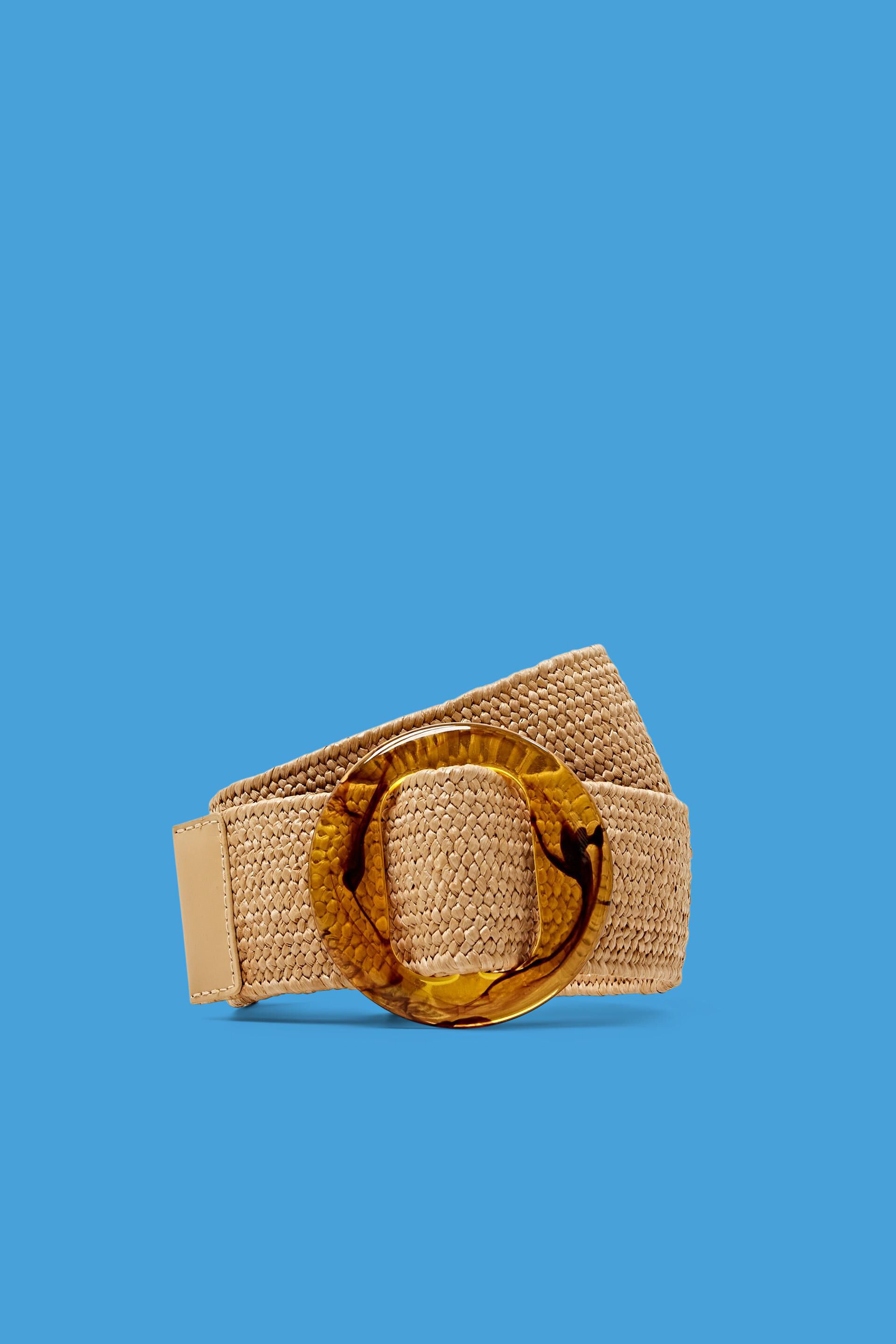 Ceinture taille haute tissée