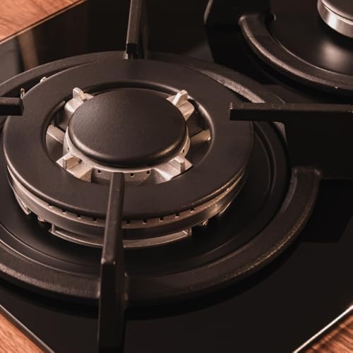 Cecotec Plaque à gaz Bolero Squad G 4200S Glass Black. Plaque à gaz avec 4 feux, finition verre noir, puissance 8000W, grilles individuelles et allumage électrique avec sécurité des vannes. : Cuisine et Maison