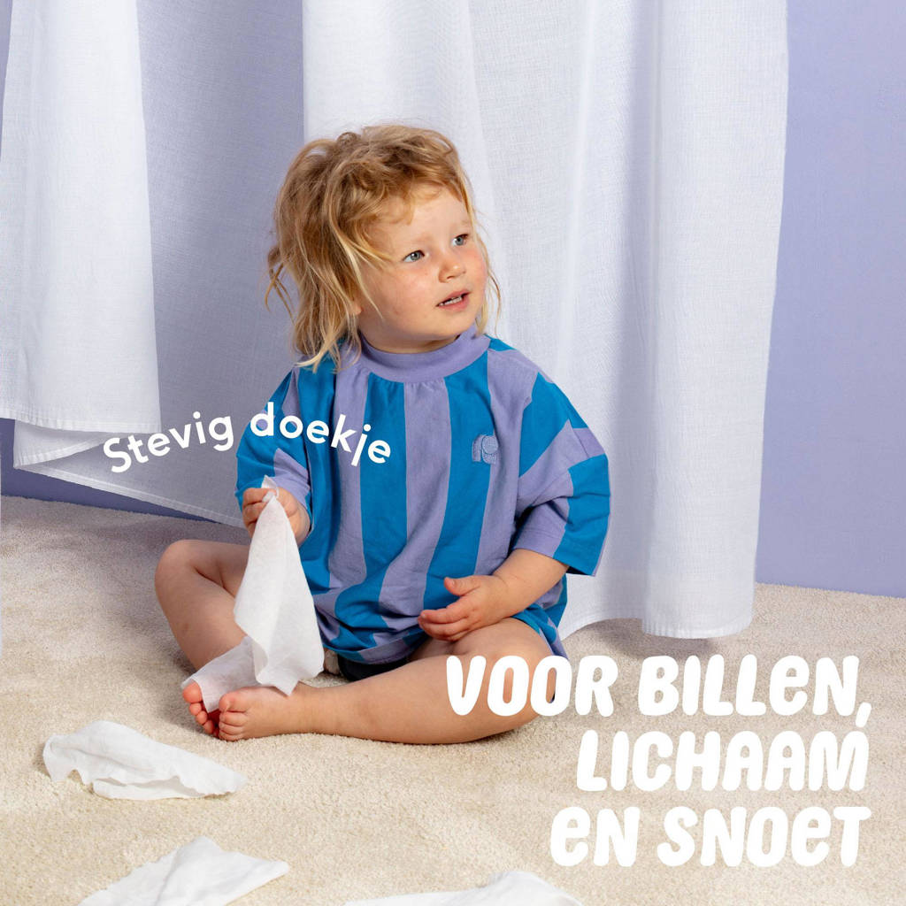 32 stuks - plasticvrije lotion billendoekjes