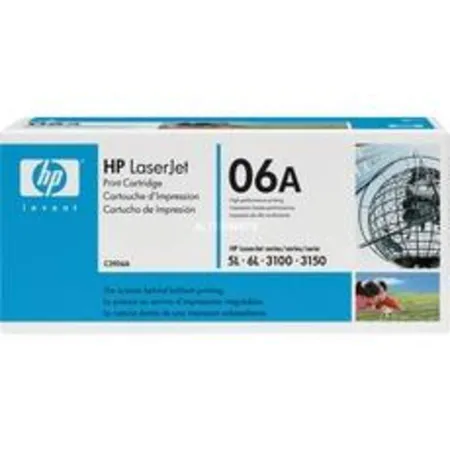 HP Laserjet Toner C3906A (06A) - Schwarz - Kapazität: 2.500 Seiten