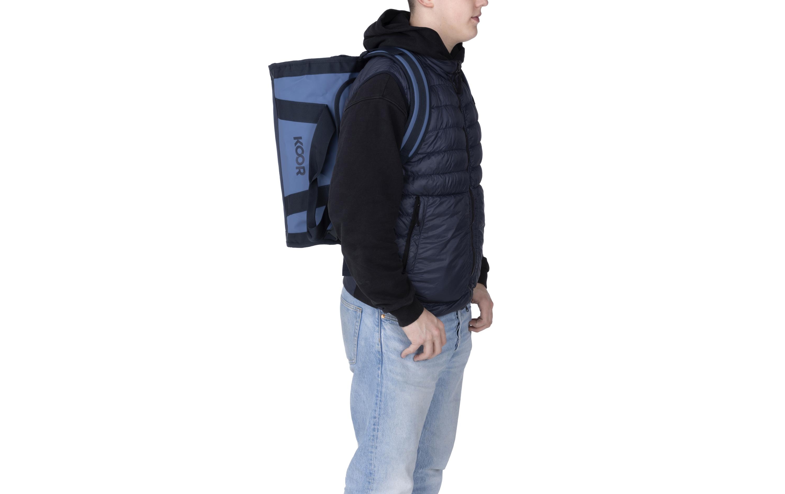 Duffle Bag Sooma 30 l, BlauWasserabweisende Reisetasche