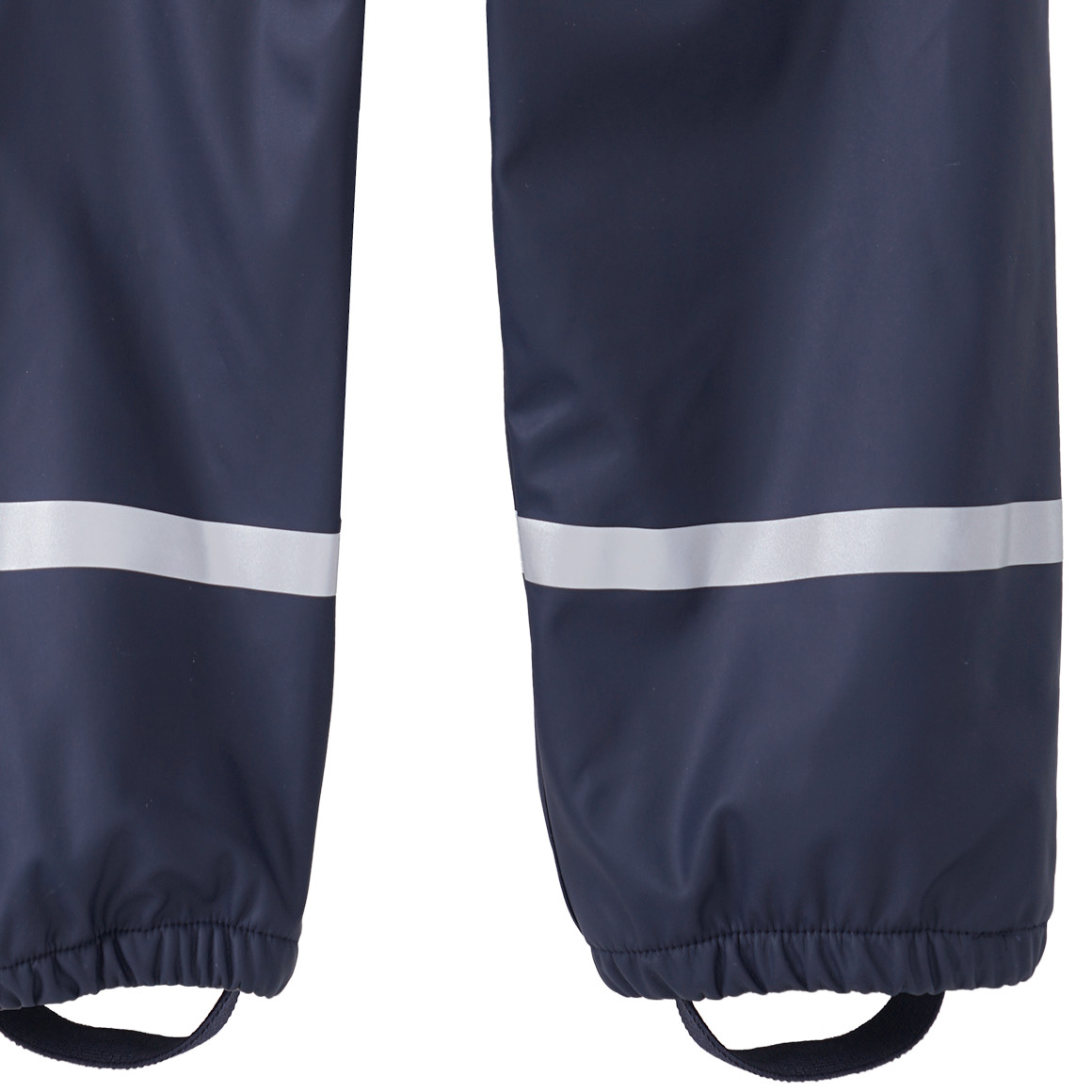 Kinder Regenhose mit Elastikbund dunkelblau