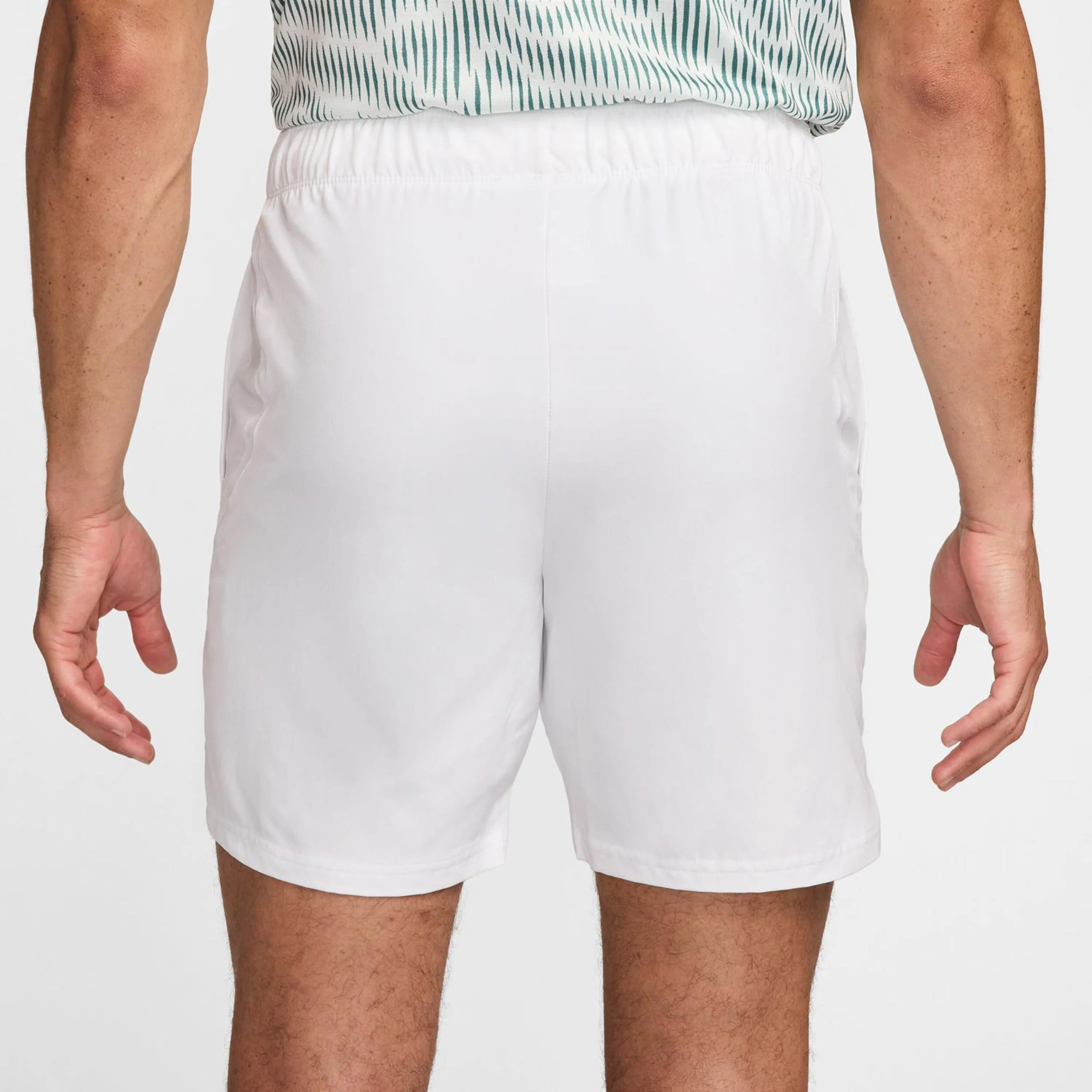 Nike Dri-Fit Court Advantage 7in Shorts Hommes - Blanc