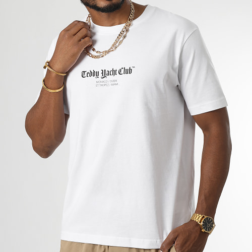 Tee Shirt Oversize Large Art Series 2 Blanc
