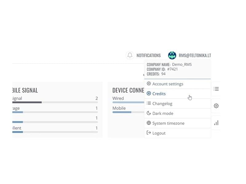 Teltonika Lizenz Remote Management 1000x / 1 Monat 1000x 1 Monat. Bitte Bei Bestellung Teltonika Konto und E-Mailadresse mitteilen worauf die Lizenzen registriert werden. Sie bekommen dann von Teltonika eine Mail zu Lizenzübertragung.