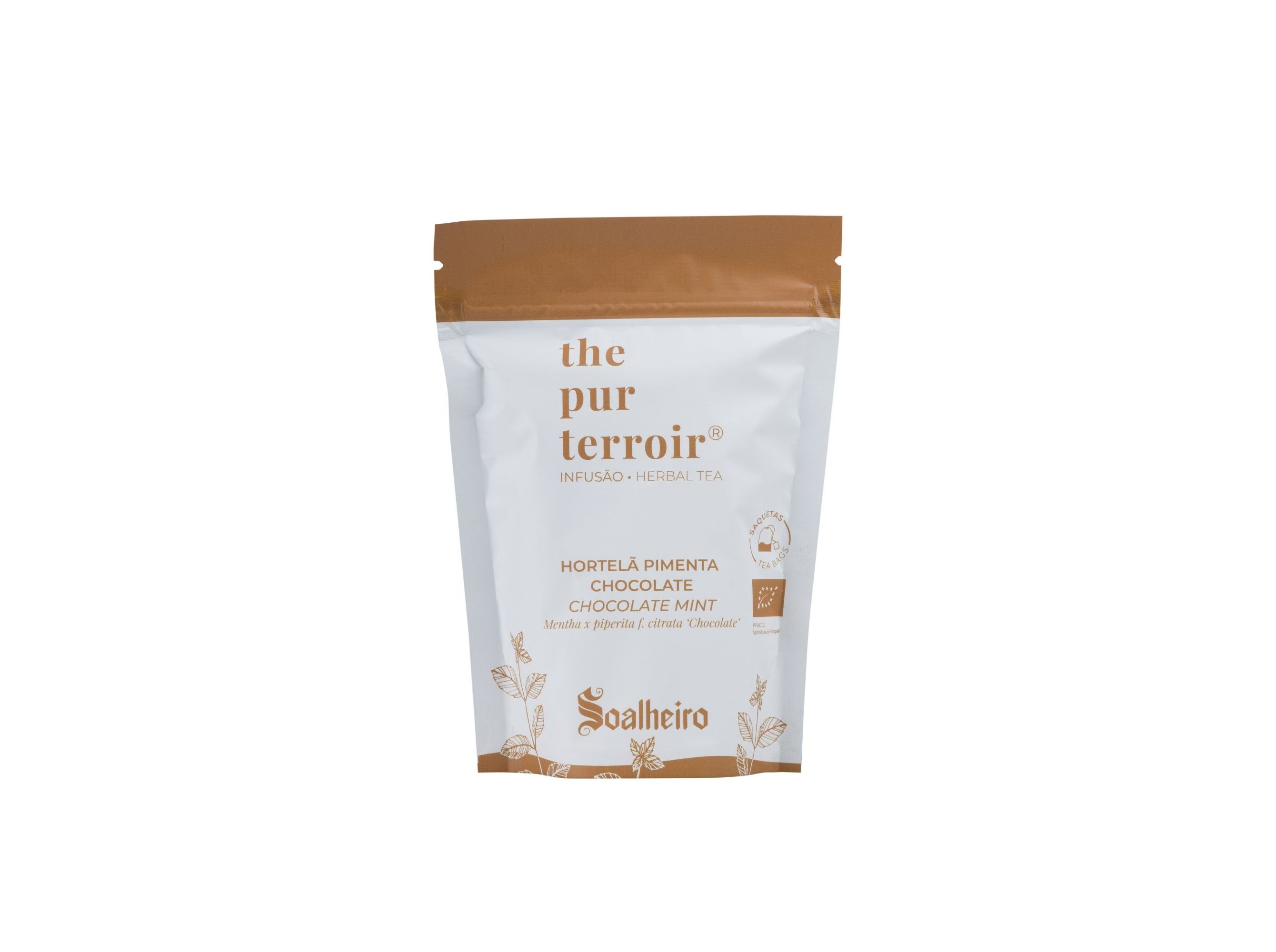 INFUSÃO QTº SOALHEIRO HORTELÃ E CHOCOLATE BIO 20 SAQ