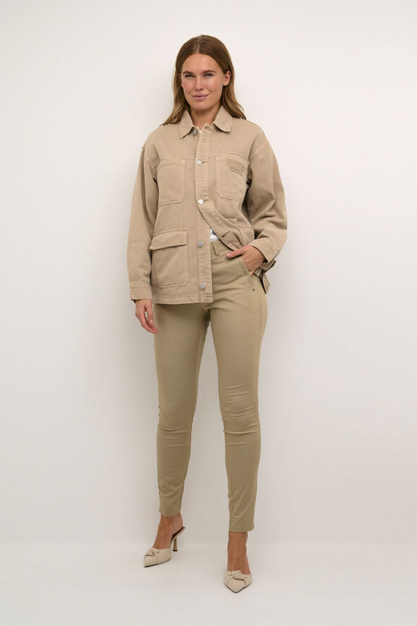 Kaffe KAsisse Shirt Jacket Feather gray