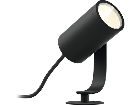 Philips hue LED Spot White & Color Ambiance 2000-6500K Lily Basic Set zwart - Compatibel met SMART HOME van hornbach