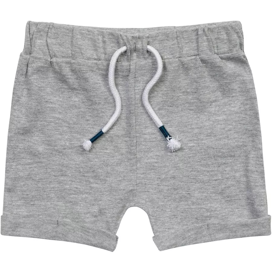 MINOTI Shorts und T-Shirt im Set NeongrünNeonorangeGrau