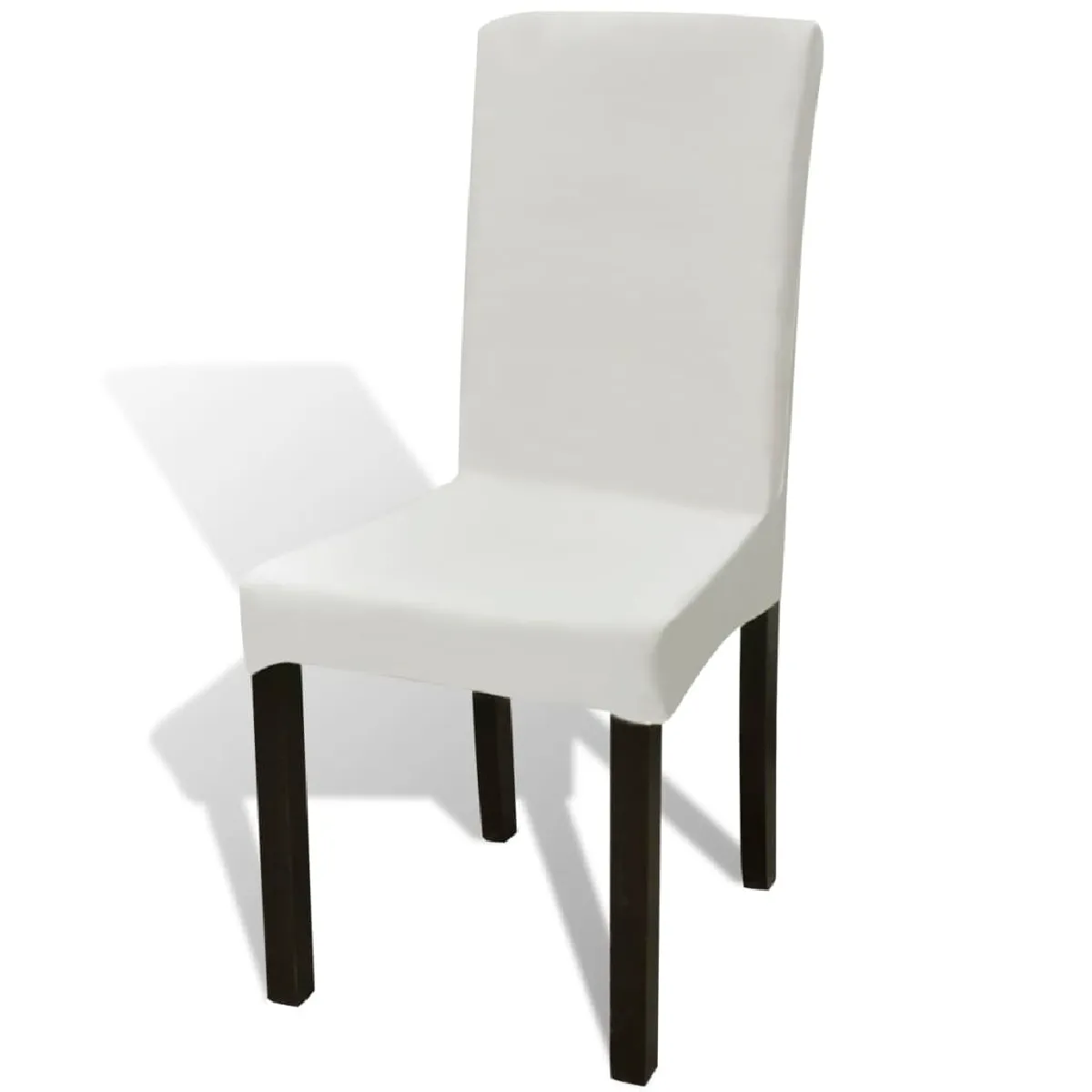 VIDAXL Housses de chaise Crème