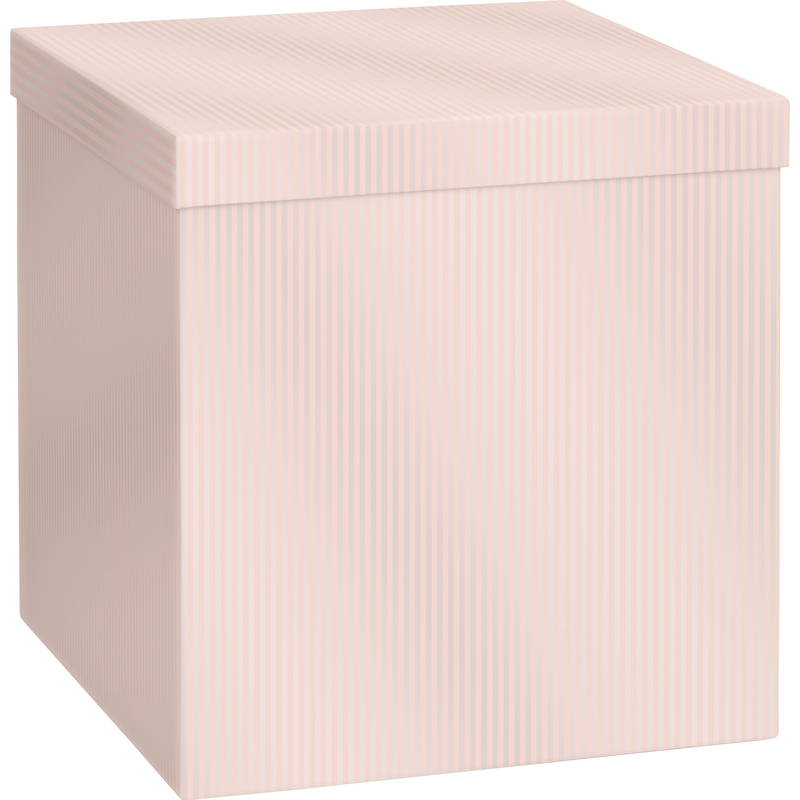 Stewo Geschenkschachtel Paro, 230 x 230 x 240 mm, hellrosa, 1 Stück