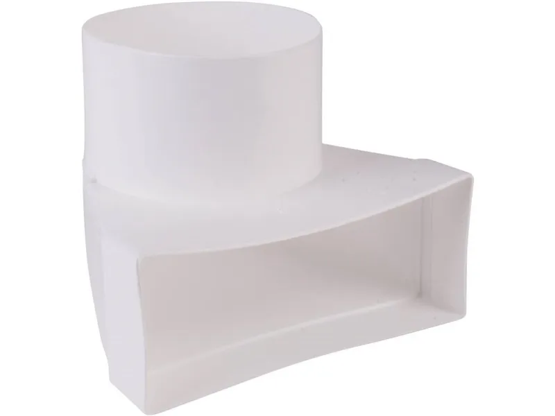 Wallair N15840 Fladkanals-ventilationssystem 150 Afbøjningsstykke