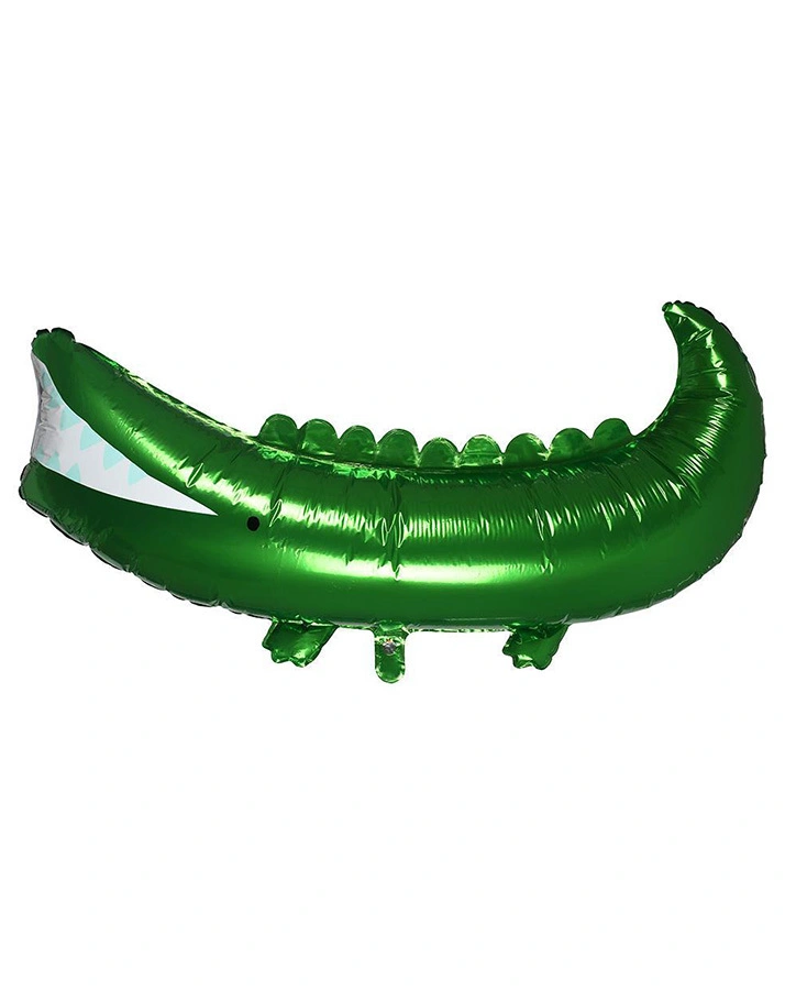 Folienballon GIANT CROCODILE (1m) in bunt