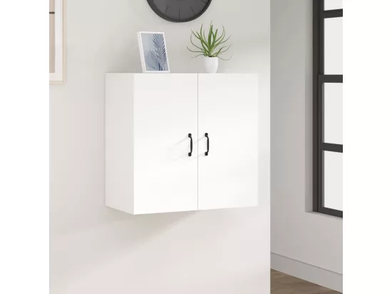 Armoire murale Blanc 60x31x60 cm Bois d'ingénierie