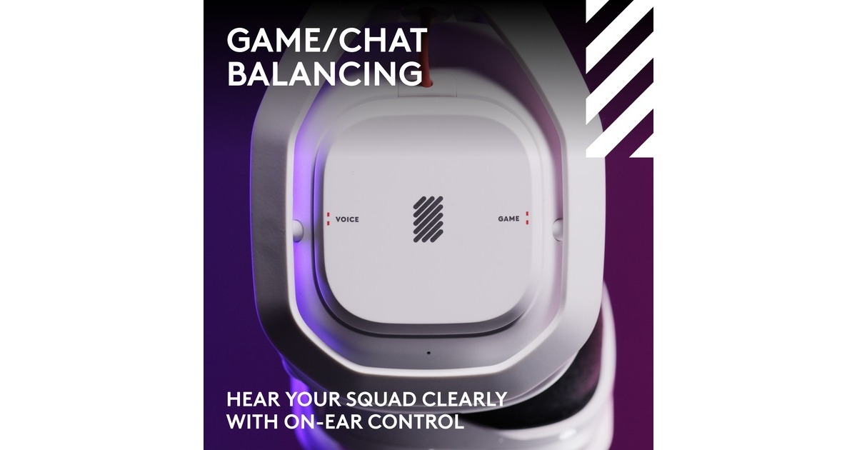 Logitech GAstro A50 LIGHTSPEED over-ear gaming headset  (Wit, Basisstation (Gen 5), Pc, Xbox, PS5, Nintendo Switch, Bluetooth / USB-C)