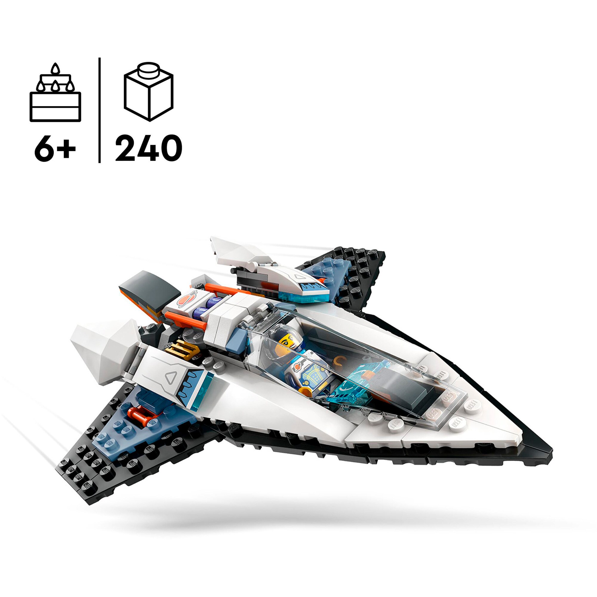 LEGO Konstruktionsspielzeug City Raumschiff