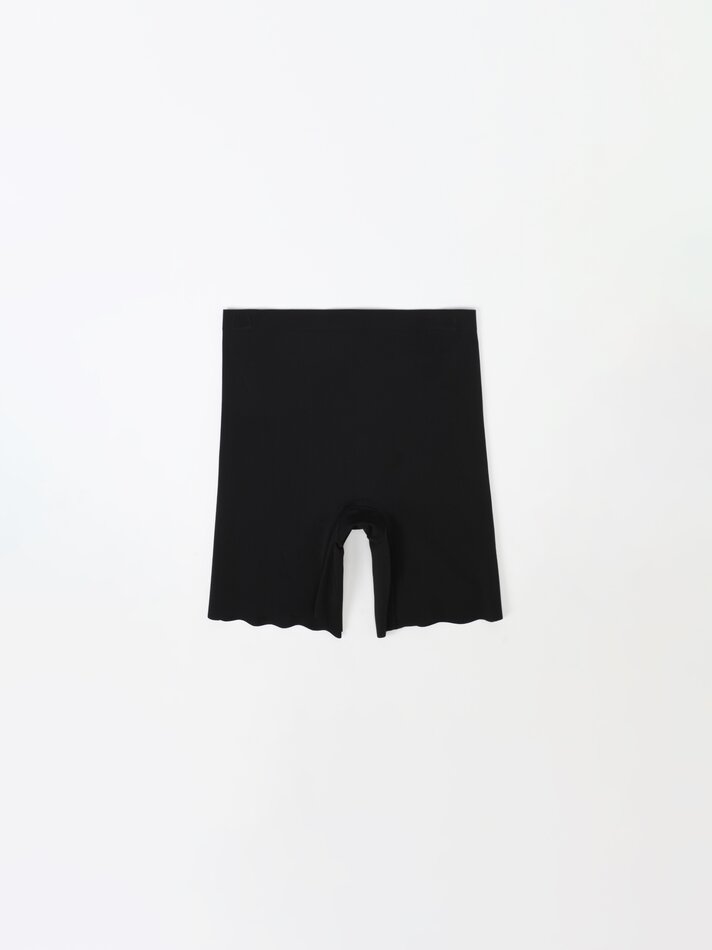 Shorts modeladores de microfibra - Preto