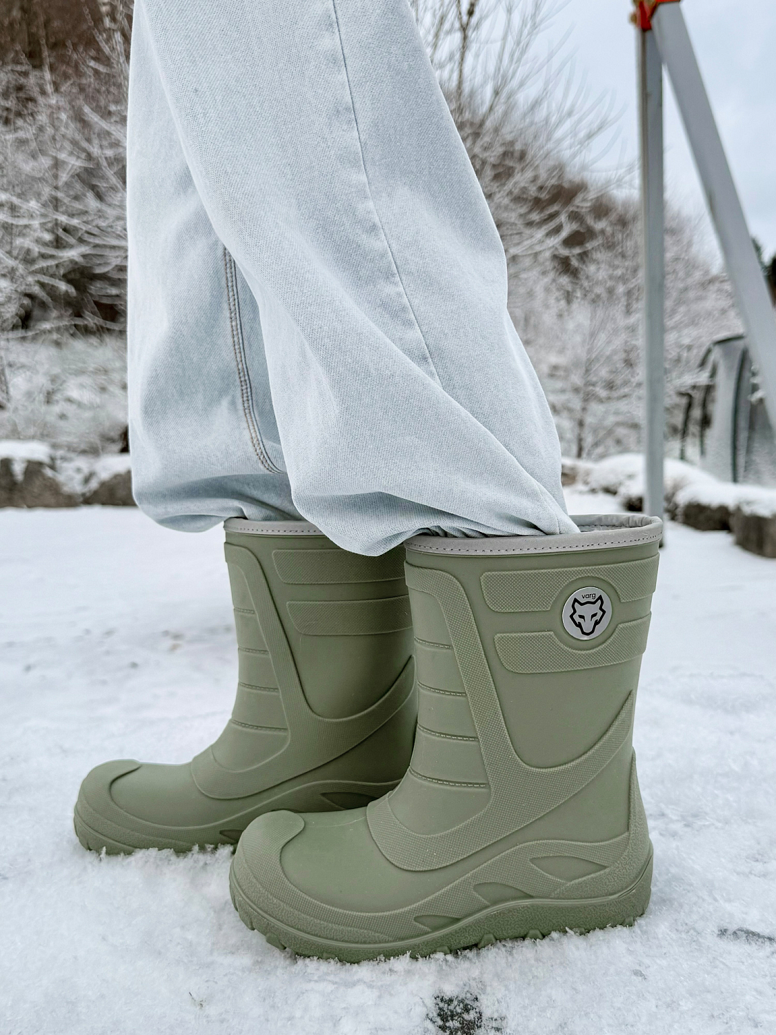 VARG Tind Wool Thermo Boot Kids Sage
