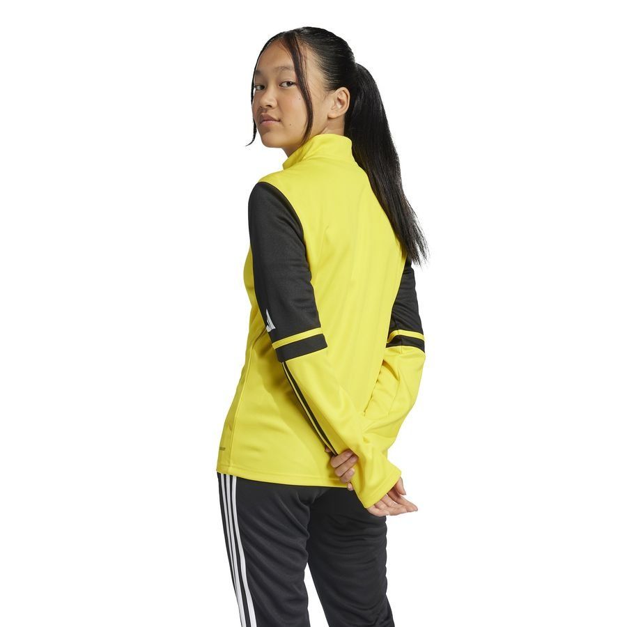 adidas Maillot d'Entraînement Squadra 25 - Jaune/Noir/Blanc Enfant