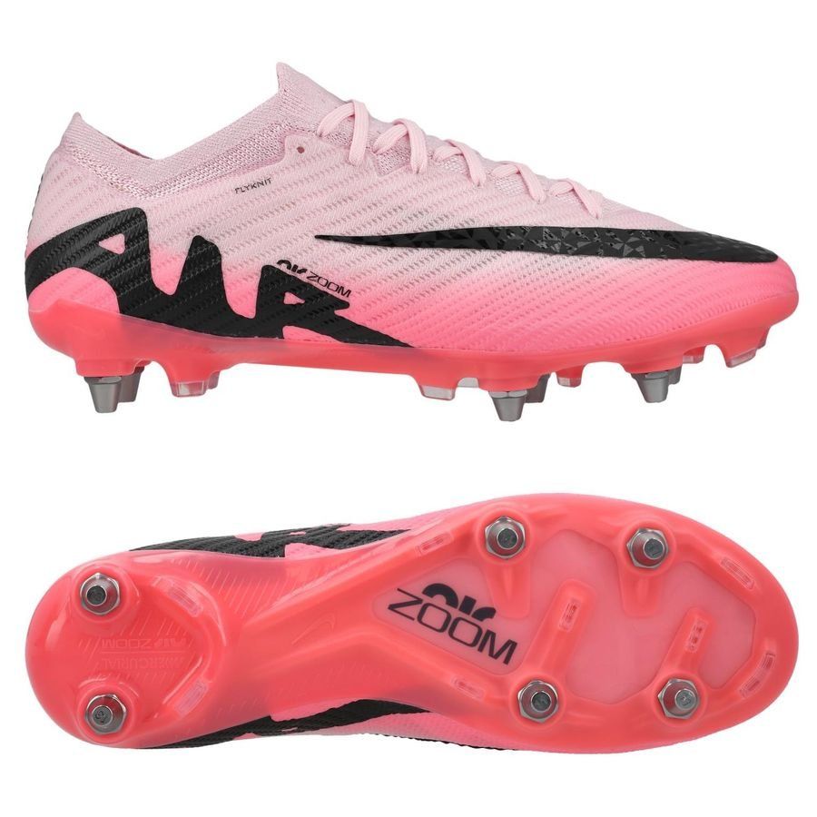 Nike Air Zoom Mercurial Vapor 15 Elite SG-PRO ÉDITION JOUEUR Mad Brilliance - Rose/Noir