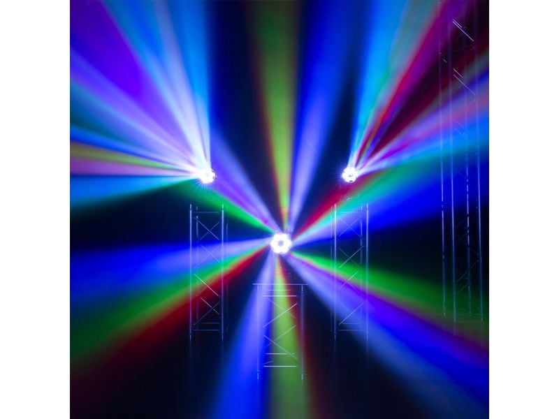 BeamZ Moving Head COBRA 160 Kompakter LED-Moving Head mit Bee Eye Effekt