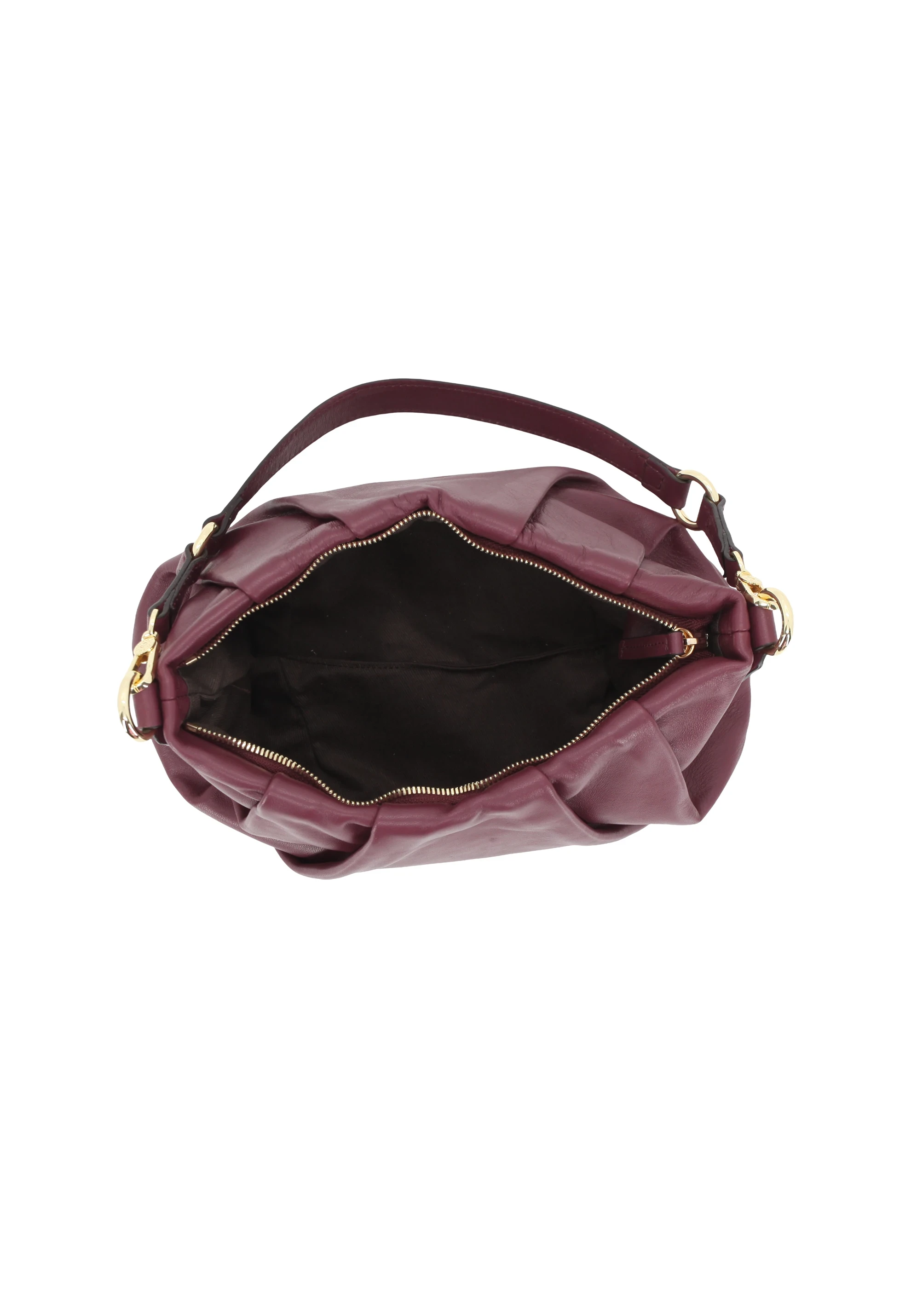 Shoulder bag DAYA Leather Piuma lucido Standard