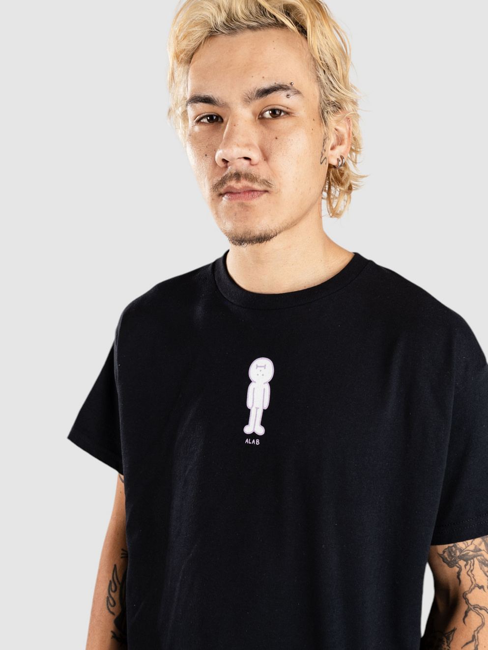 A.LAB What's Wrong? T-Shirt black