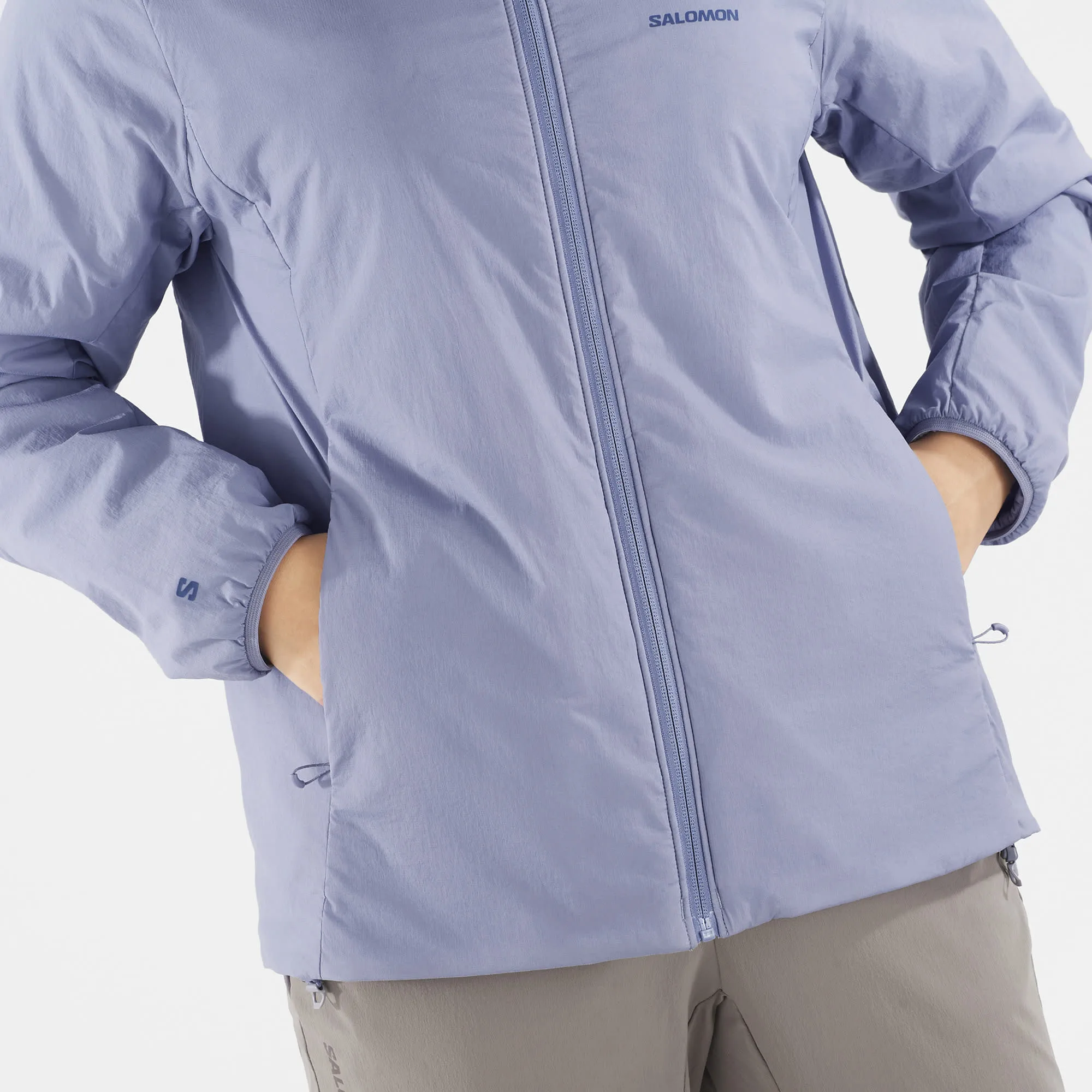 Salomon Women's Mountain Flex Jacket Blue Granite