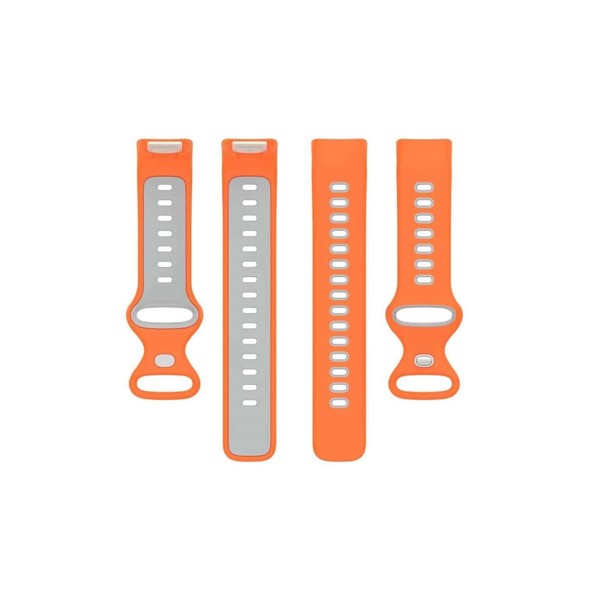 Twin Sport Klokkereim Fitbit Charge 6 - Oransje/grå