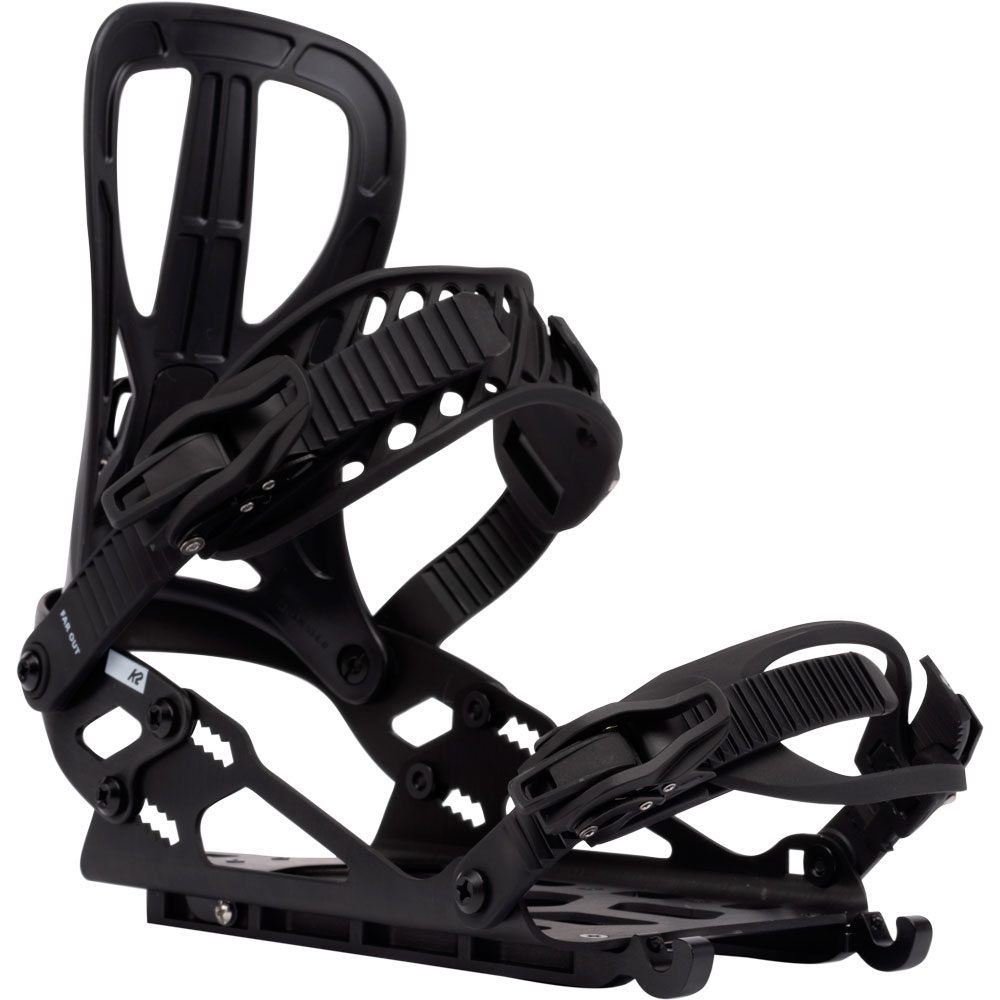 K2 Far Out inkl. Voile Puck Set 23/24 Splitboardbindung schwarz