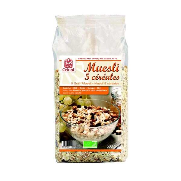 Muesli 5 céréales bio