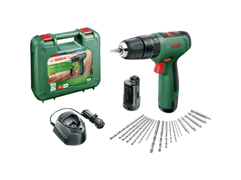 Batteri slagboremaskine Bosch Home and Garden EasyImpact 1200 2 gear