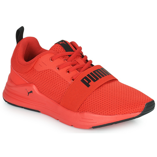 Puma - WIRED RUN JR - Rouge / Noir