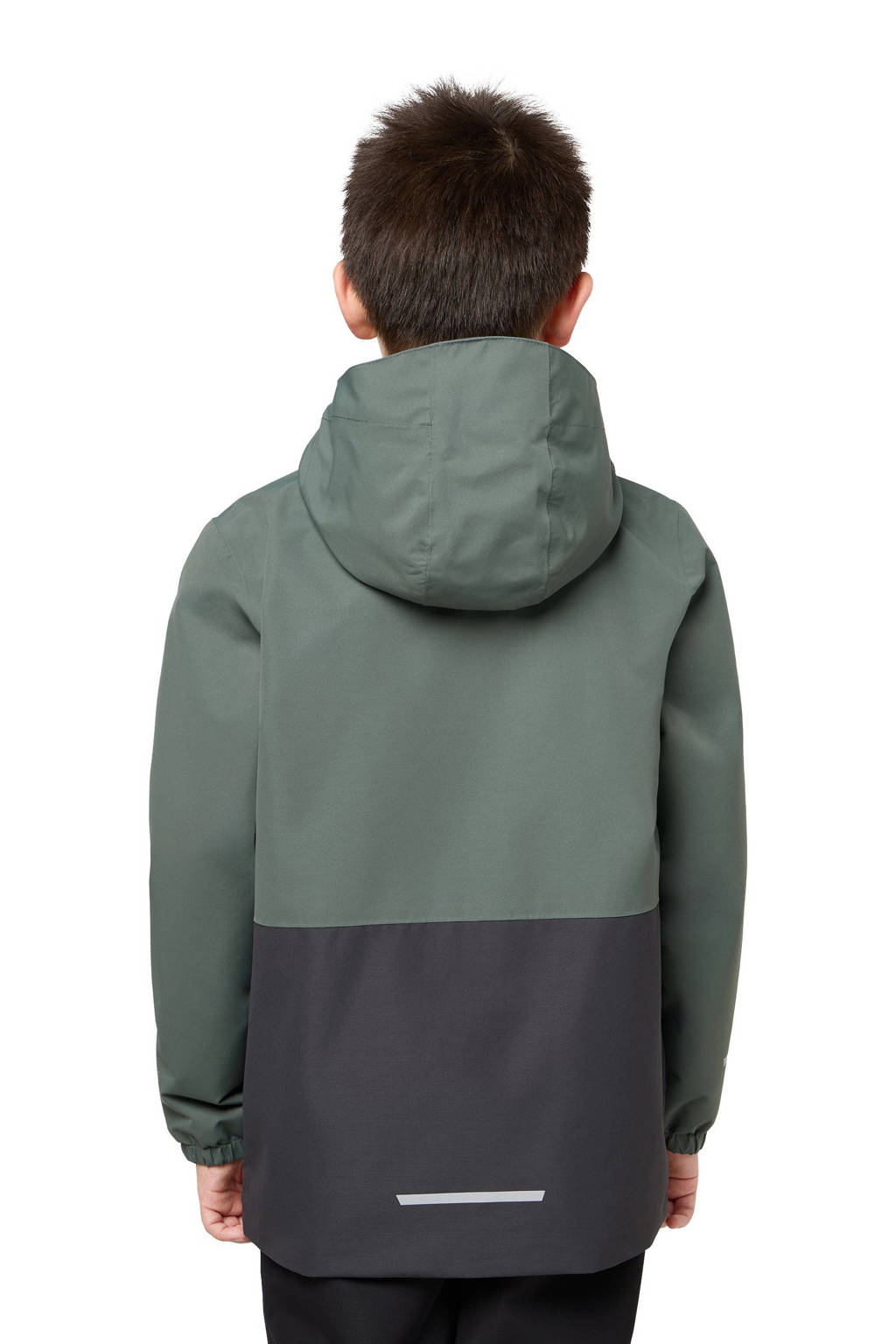 Jack Wolfskin jas Snowy Days groen/zwart