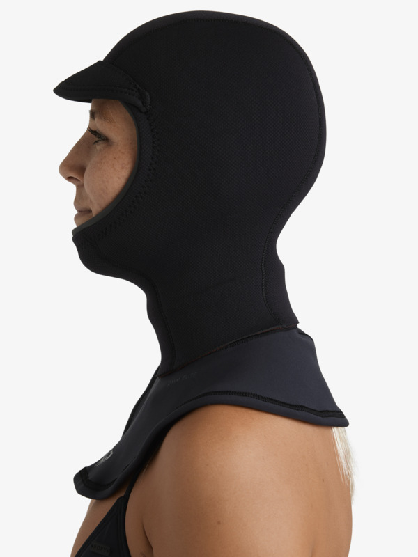 2mm Elite Capuche en néoprène Noir Femme