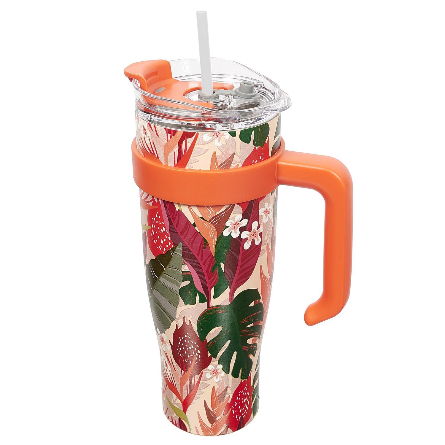MUG TRANSPORT MIAMI FLEURS TROPICALES 1.2L
