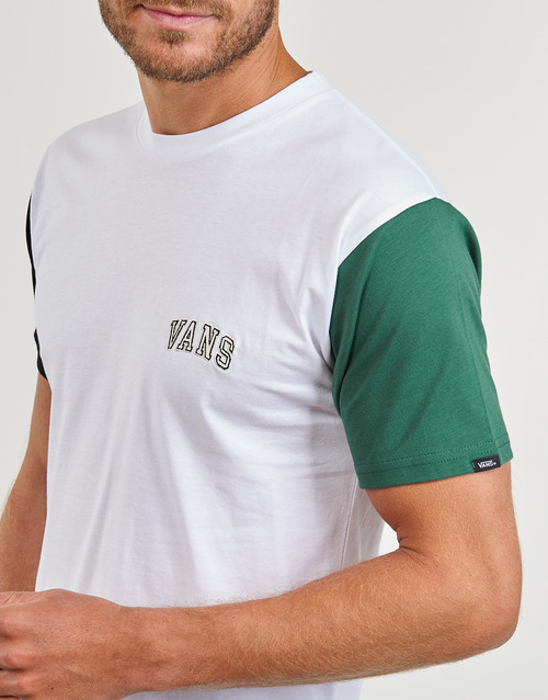 Vans - COLORBLOCK VARSITY SS TEE - Blanc
