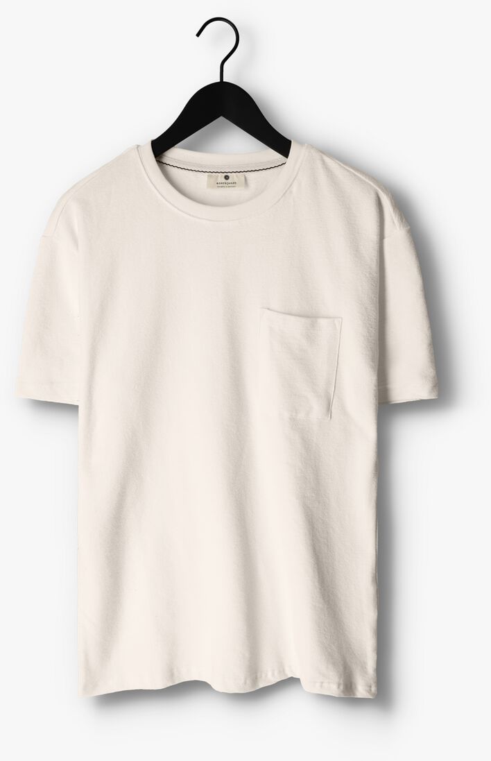 ANERKJENDT gebroken wit anerkjendt t-shirt akkikki s/s structure pocket tee