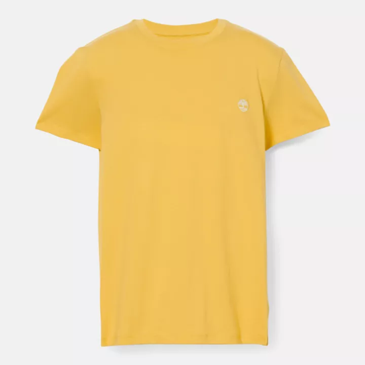 T-shirt Dunstan River pour homme en jaune clair