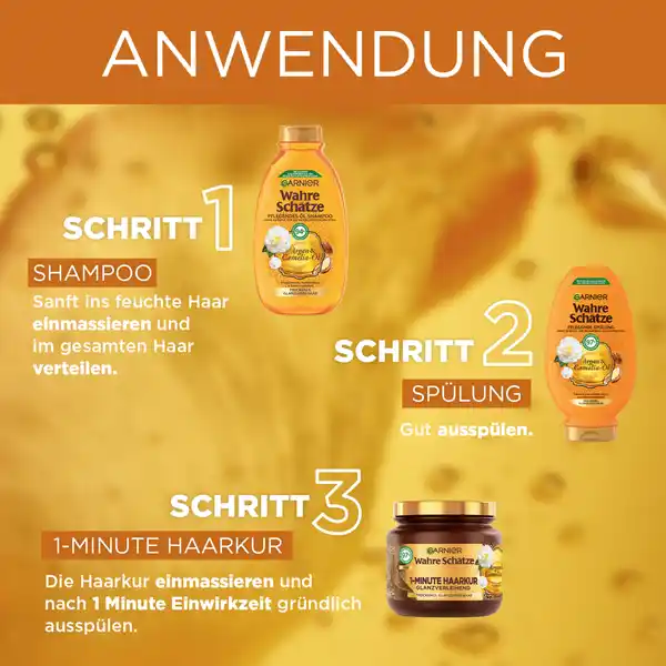 Shampoo Argan & Camelia-Öl Trockenes & Glanzloses Haar
