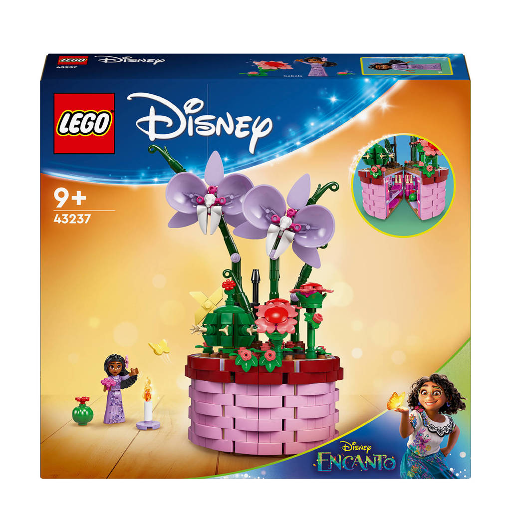 Zeer leuke en verrassende set!Encanto Isabela's bloempot Bouwbaar Speelgoed voor Kinderen 43237